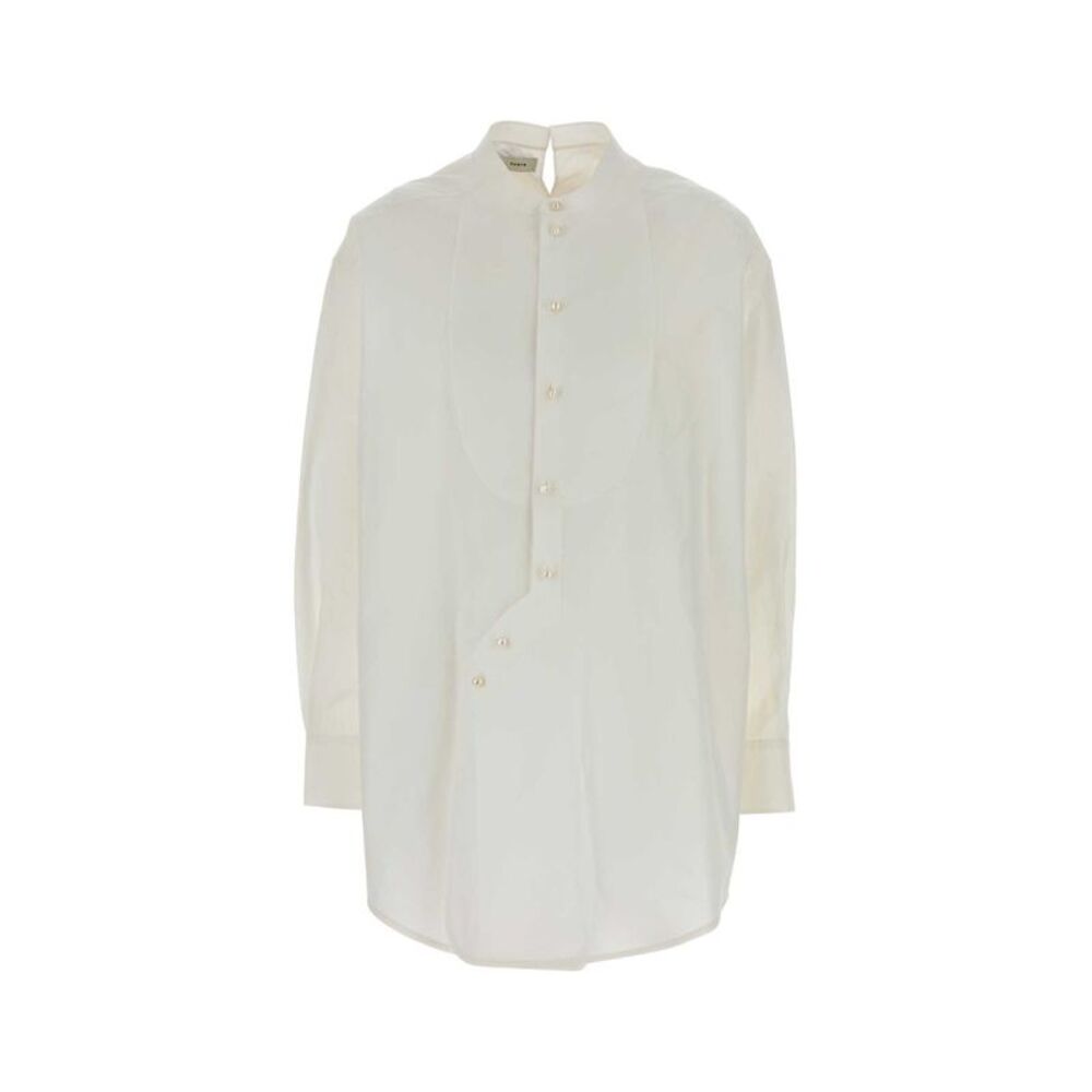 Carven Women White Cotton Oversize Shirt